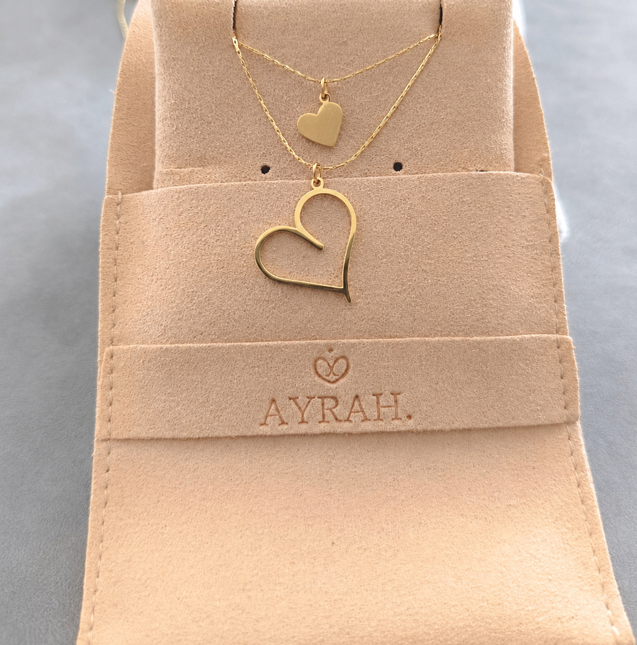 Duo de Colliers Cœur AYRAH